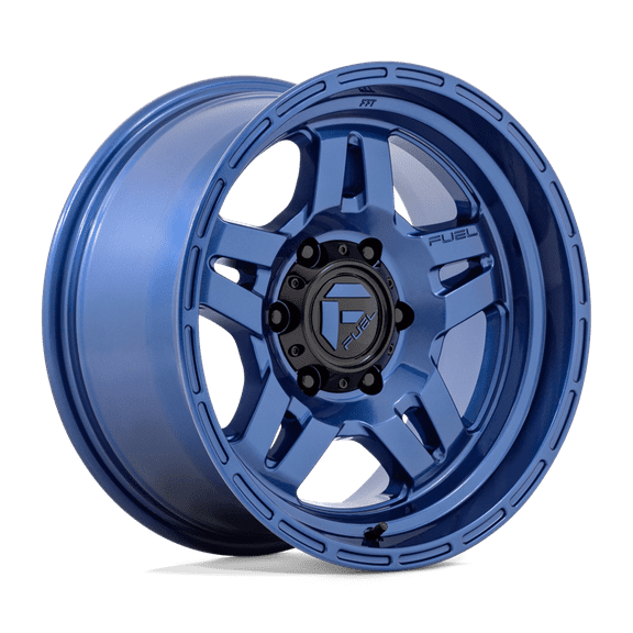 Fuel 1PC Cast Aluminum Rim D802 18X9 6X5.5 DRK-BLUE 01MM, D80218908450