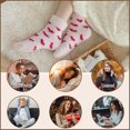 thumbnail image 6 of Womens Fuzzy Socks Soft Cozy Fluffy Slipper Socks Winter Warm Plush Sleeping Christmas Socks 5 Pairs, 6 of 6