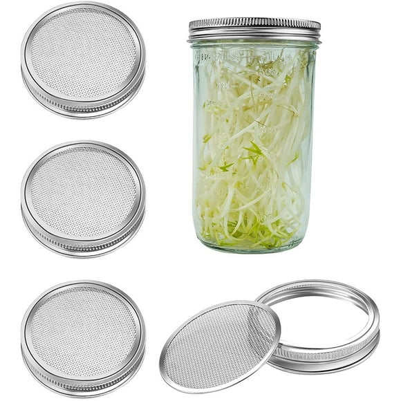 Sprouting Jar Lids