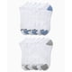 thumbnail image 4 of Paquete de 12 calcetines deportivos para hombre IZOD blancos, tobilleros y sin mostrar, 4 of 7