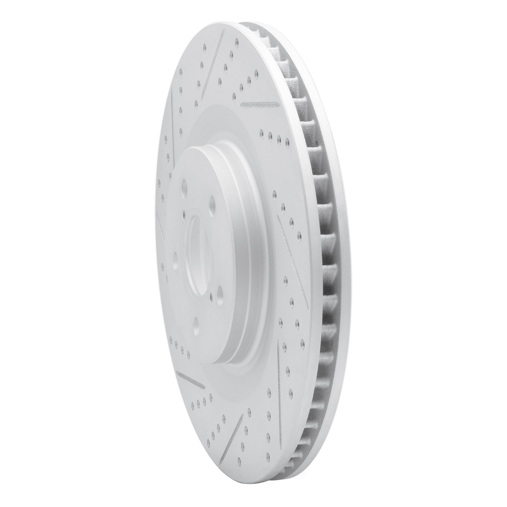 Dynamic Friction Company 830-75034D DFC Geoperformance Rotor - Drilled and Slotted
