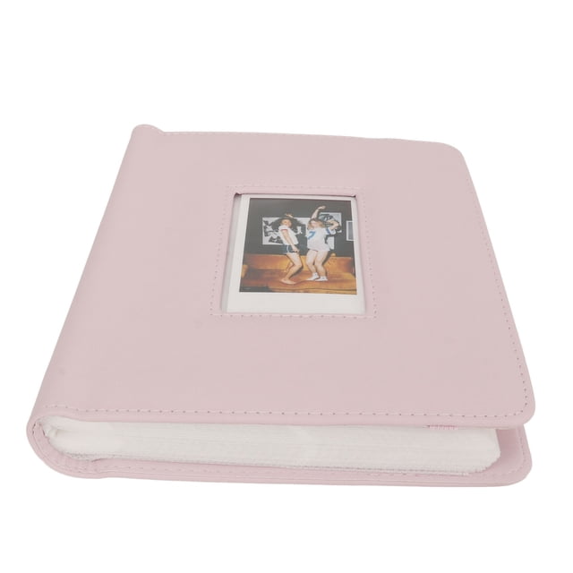 288 Pockets Album 2x3 Photo Binder With Stylish Window Cover, PU Leather Picture Book For Mini 12 11 9 3in Photo Cards