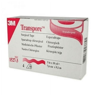 3M 1527-1 Transpore Surgical Tape, 1 x 10 yds