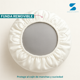 thumbnail image 3 of Cojín Para Cama de Masajes Cilíndrico Gris Lunar + Funda Removible Blanca – Stefano Zanni, 3 of 8