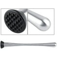 thumbnail image 2 of Long Stainless Steel Cocktail Muddler, 11inch Professional Drink Muddler, 2 of 5