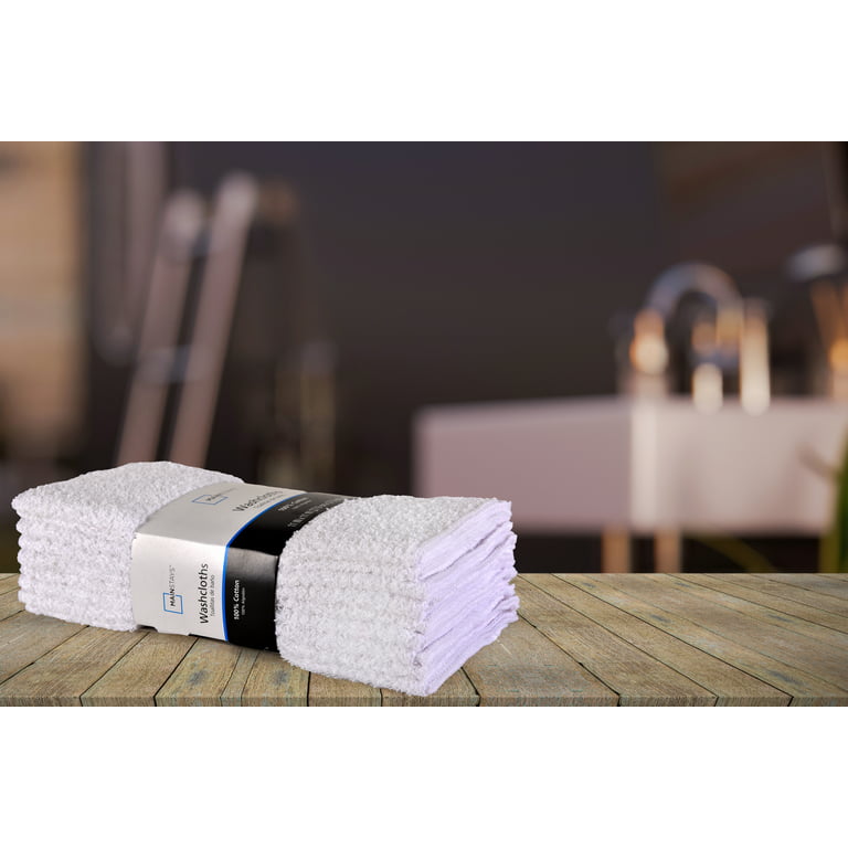 Pure Cotton White Small Square Towel Hand Towel Disinfection Face Towel  White Towel