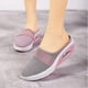 thumbnail image 1 of Zapatos de mujer Malla Transpirable Casual Medias zapatillas Interior Aumento Rosa, 1 of 4