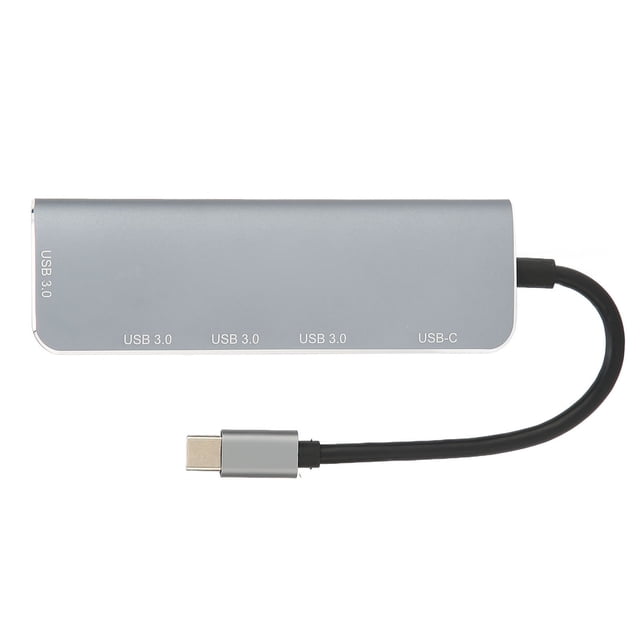 USB C Hub Multiport Adapter, 60W Type-C PD3.0 Quick USB C Docking Station High Strength For Tablet For Mobile Phone For Notebook