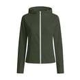 thumbnail image 6 of Neewe Women's UPF 50+ Lightweight Athletic Jacket Sun Protection Full Zip Long Sleeve Shirts Hiking Outdoor, 6 of 7