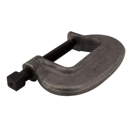 Wilton Tools 14554 O Series 4 1/2 Wide Jaw Full Closing Spindle Bridge C Clamp