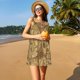 thumbnail image 3 of Balery World Map1 Vestidos de verano para mujer con estampado: vestido holgado sin mangas, vestido playero informal y cómodo para días calurosos., 3 of 7