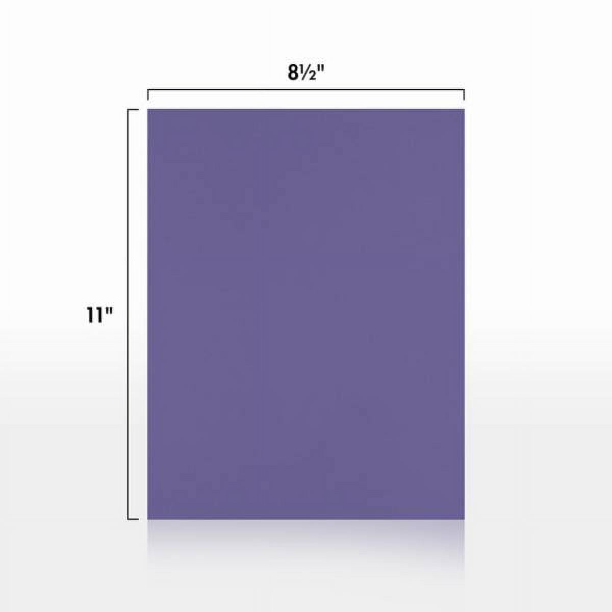 LUXPaper Cardstock, 8.5 x 11, 100lb Wisteria, 50/Pack