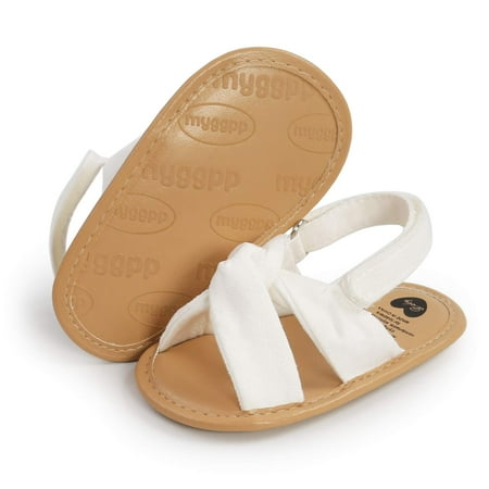 

RVROVIC Baby Girls Sandals Soft Sole Summer Lightwight Shoes 0-18M