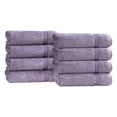 thumbnail image 2 of Superior Egyptian Cotton Absorbent Royal Purple Hand Towel Set of 8, 2 of 13