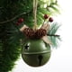 thumbnail image 1 of 3-Piece Metal Christmas Tree Ornaments with Hanging Ropes for Holiday Home Decor, 1 of 4