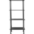 thumbnail image 3 of AVF S44-A Small 4-Shelf Unit, Black Glass and Chrome, 3 of 3