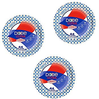Dixie Ultra Heavy Duty Disposable Appetizer And Dessert Paper Plates Small Plate 6 7 8 44 Ct Pack Of 3 Walmart Com Walmart Com