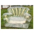 thumbnail image 3 of Thickened Outdoor Camping Inflatable Sofa Adult Lazy Inflatable Chair PVC Transparent Sofa Stool, 3 of 6