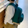 thumbnail image 7 of Gyexs Laptop Backpack for School Lightweight School Bag Bookbag with Multiple Pockets, Green, One Size, 7 of 7