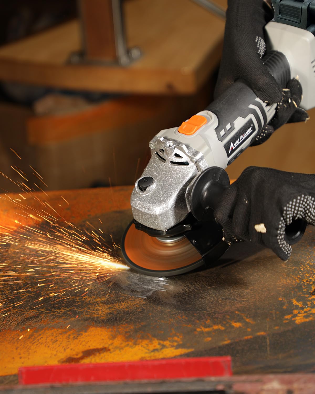 AVID POWER Cordless Angle Grinder with 4-pole Motor, 20V Cordless ...