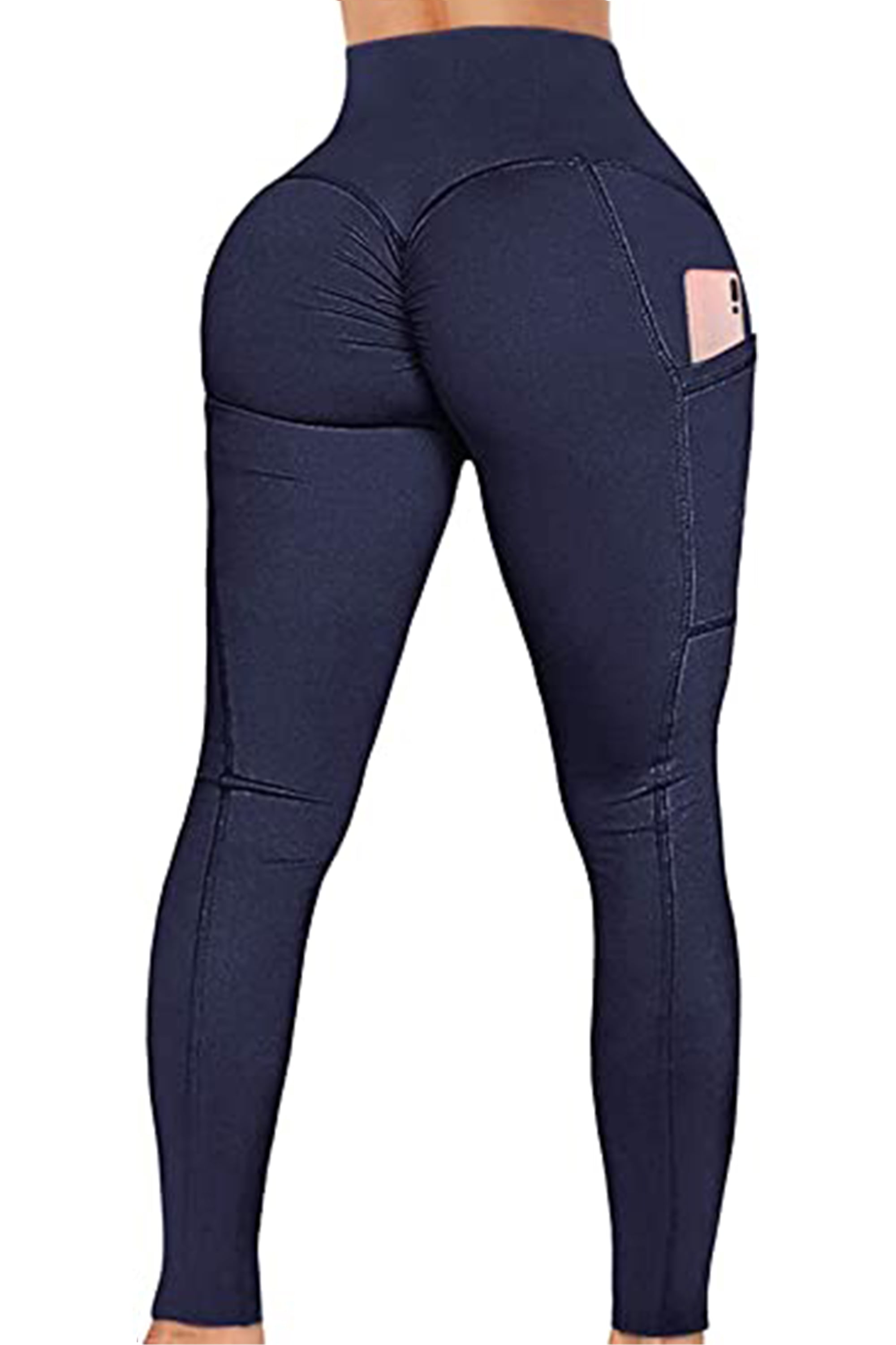 Fittoo - FITTOO Scrunch Butt Leggings Side Pockets Yoga Pant Booty ...