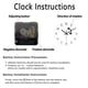thumbnail image 2 of Inteprter Reloj de estilo único para sala de estar, reloj de pared grande silencioso, reloj de pared, reloj de pared para sala de estar, reloj Electrodomésticos cinco, 2 of 6