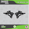 thumbnail image 2 of Kalair GFX Graphics Kit for Kawasaki KX85 (2014-2021) Snagged Series, 2 of 5