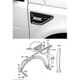thumbnail image 3 of Car Door Side Vent Mesh Grille for Land Rover Freelander 2 LR2 2006-2016 LR001660 LR0016158, 3 of 3