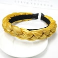 thumbnail image 4 of Hair Hoop Elegant Style Vintage Adjustable Headband Comfortable Wearing Braid Pattern Exquisite Workmanship Wide Simple Headwear, 4 of 7