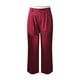 thumbnail image 3 of WILLBEST Pantalones Casuales de Mujer, elegantes Pantalones de Traje Rectos y Drapeados para Uso Diario, Diseño de Cintura Alta para Primavera y Verano. Extra Grande, 3 of 4