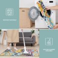 thumbnail image 6 of Multicolor Ethnic Floral Pattern Kitchen Rugs Sets Of 3,Kitchen Runner Rugs Non Skid Washable,Decorative Kitchen Floor Mats for Kitchen,Sink,Laundry,17"x30"+ 17"x47" + 17"x59", 6 of 6