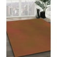 thumbnail image 3 of Ahgly Company Machine Washable Indoor Square Transitional Tomato Red Area Rugs, 8' Square, 3 of 7