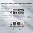 thumbnail image 5 of Renogy 3000W Pure Sine Wave Inverter, Automatic UPS Transfer Switch and Built-in Bluetooth, 6000W Surge Power, 12VDC to 120VAC Solar Inverter, 5 of 8