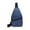 Blue, variant on Crossbody Sling Bag for Men Women Shoulder Cross Body Bag with Multi-pocket Sling Backpack with USB Port Chest Bag for Running Cycling Hiking Workouts Travel