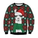 thumbnail image 1 of Sudaderas de cuello redondo para hombre, jerséis de gran tamaño, chándal de Navidad feo, ropa de calle Vintage de los años 90, ropa masculina de otoño, 1 of 4