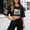 Black, variant on MAIHAN Womens Tshirts Cotton Loose Fit Casual Summer Funny Printed Graphic Shirts Cute T Shirts Tops Loose Fit Shirts Spring Fashion