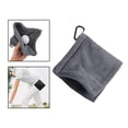 thumbnail image 4 of LOVIVER Golf Ball Cleaning Towel Clean Cloth Club Head with Hanging Buckle for Equipment Gray, 4 of 8