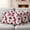 Red, variant on Lumbar Pillow Covers 12 x 20 Inches, Blue Floral Waterproof Throw Pillow Cover Set of 2, Vintage Cornflower Leaves Rustic Plants Decorative Rectangle Cushion Covers for Patio/Tent/Couch/Garden