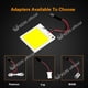 thumbnail image 2 of KEIN Luz Interior Del Coche T10 Led COB Sala De La Lámpara Festoon C5W C10W T10 W5W BA9S T4W Luces De 12V Mapa De Cúpula Panel Blanco Cristal Azul, 2 of 3