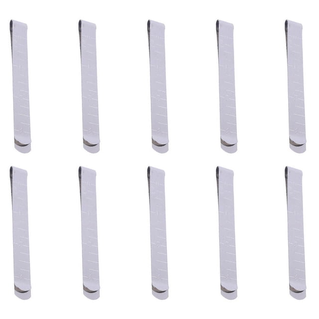ELAYARD 10Ud Clips Para Dobladillo Plateados Clips De Para Proyectos DIY Sin Deslizamiento