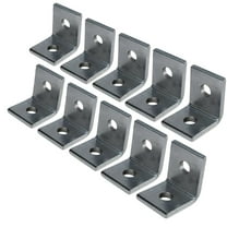 Highcraft 3/8 in. Iron L Corner Brace (10-Pack)