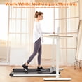thumbnail image 2 of Compact Walking Pad Treadmill for Home Office - Portable Under Desk Treadmill with APP Control - Small Treadmill Ideal for Home Use, 2 of 7