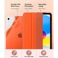 thumbnail image 4 of Funda MoKo para el nuevo iPad 11.ª generación de 2025/10.ª generación de 2022, color naranja, 4 of 8