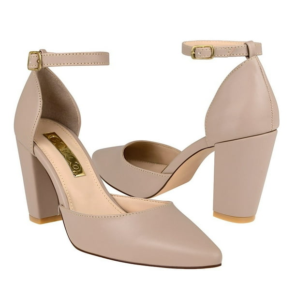 TACONES DAMA STYLO 15905 SIMIPIEL BEIGE Stylo 15905
