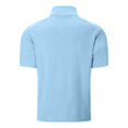 thumbnail image 4 of Zormilly Mens Two Piece Summer Outfit Short Sleeve Collared Shirts Shorts Loungewear Sets with Pockets Loose Workout Sets, S-3XL, 4 of 7