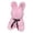 *New--E, variant on Valentine's Day Simulation Rose Bunny Cuddle Bunny Birthday Gift Foam Bunny