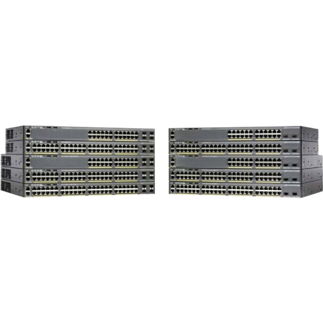 Cisco Catalyst 2960X-48FPS-L 48-Port Ethernet Switch w 4 SFP Ports by Cisco