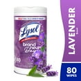 thumbnail image 3 of (6 pack) Lysol® Multi-Surface Disinfectant Antibacterial Cleaning Wipes, Lavender & Cotton Blossom, 80 Count, 3 of 14