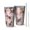 Dogs With Pioneer, variant on 16oz Tumblers Golden Retriever Dog with Cherry and Rainbow Stainless Steel Vacuum Insulated Double Wall Travel Tumbler Cups Mug with Lid and Straw,Cleaning Brush for Coffee,Tea