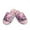 Axolotl Cherry Blossom, variant on Butterfly Rose Flower Print Open Toe Slippers for Women Men Memory Foam Slip On Cotton House Slippers Flannel Bedroom Shoes, 6-7 Women/ 5-6 Men